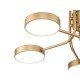 Escada 10258/5 LED*44W Champagne gold
